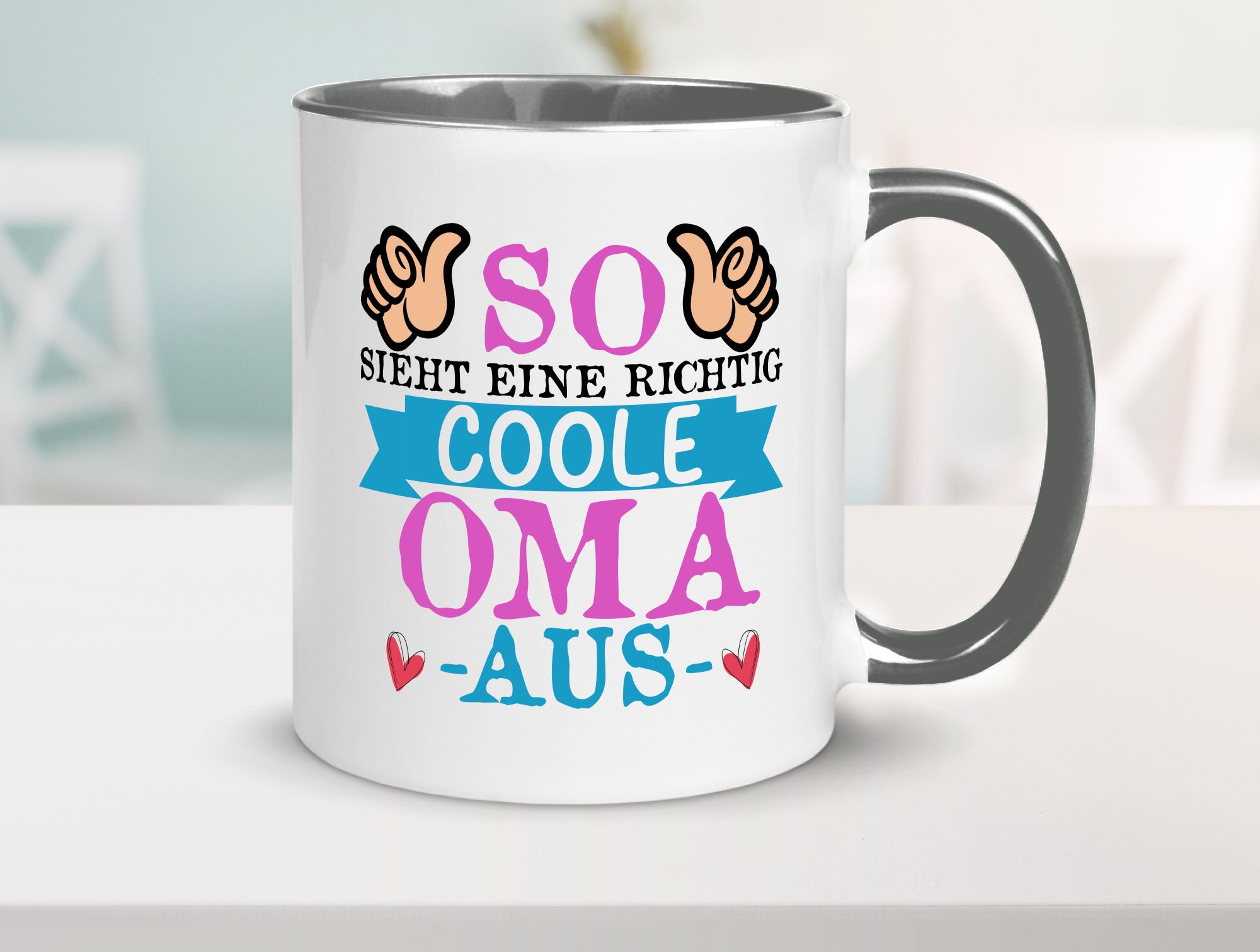So sieht eine richtig Coole Oma aus | Großmutter Humor Familie Geschenkidee