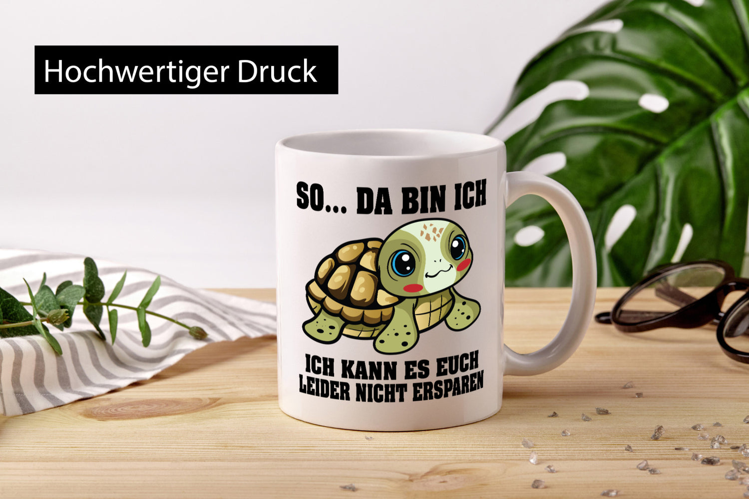So da bin ich, ich kann es euch leider nicht ersparen Geschenk Humor