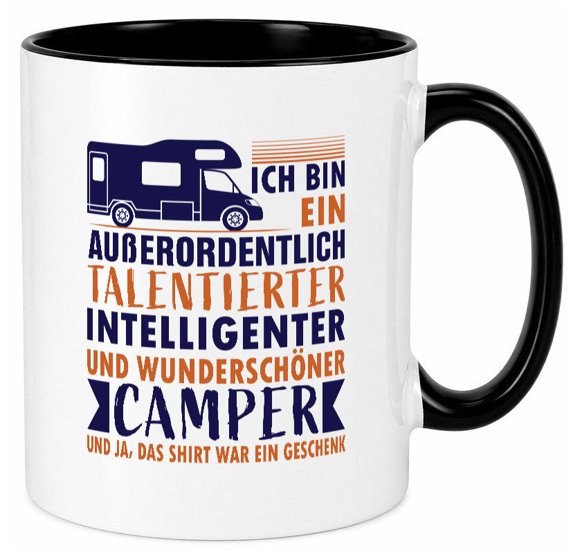 Talentierter | Intelligenter Wunderschöner Camper lustiger Spruch Geschenk