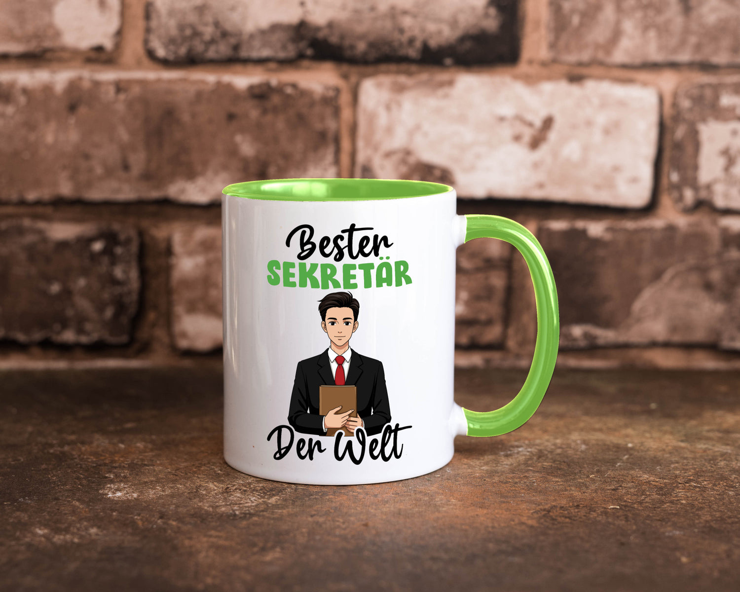 Bester Sekretär | Büro v2 lustiger Spruch Geschenk Arbeit Kollegen Tasse