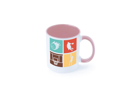 Basketball | Sportfan Slam Dunk Teamplayer NBA Humor Geschenkidee Tasse