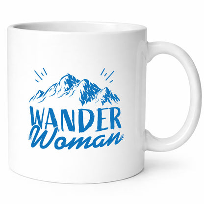 Wander Woman | Berge Geschenkidee Familie Humor Tasse