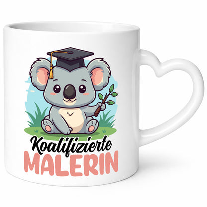 Koalifizierte Malerin | Malerinnen Humor Geschenkidee Tasse