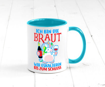 Junggesellinnenabschied | JGA Braut Einhorn Eskalation v2 lustig Humor
