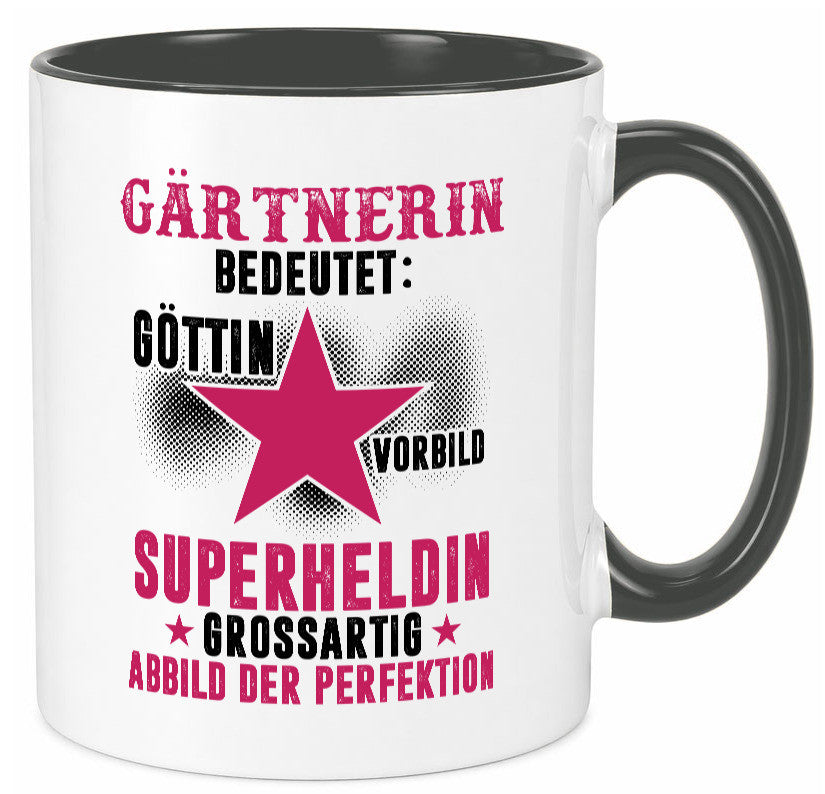 Bedeutung von Gärtnerin | Gartenbau lustiger Spruch Geschenk Humor Geschenkidee Tasse