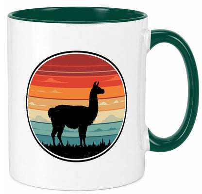 Lama | Alpaka Vintage Humor Geschenkidee Tasse