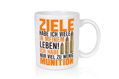 Zu wenig Munition | Ziele Jäger Schütze Geschenk Humor Geschenkidee lustiger