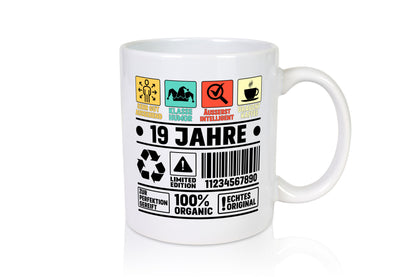 19. Geburtstag | 19 Jahre Humor Limited Edition Geschenkidee Tasse