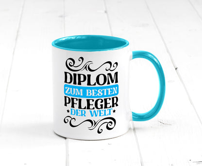 Bester Pfleger der Welt | Altenpfleger Pflegekraft lustig Humor Geschenkidee