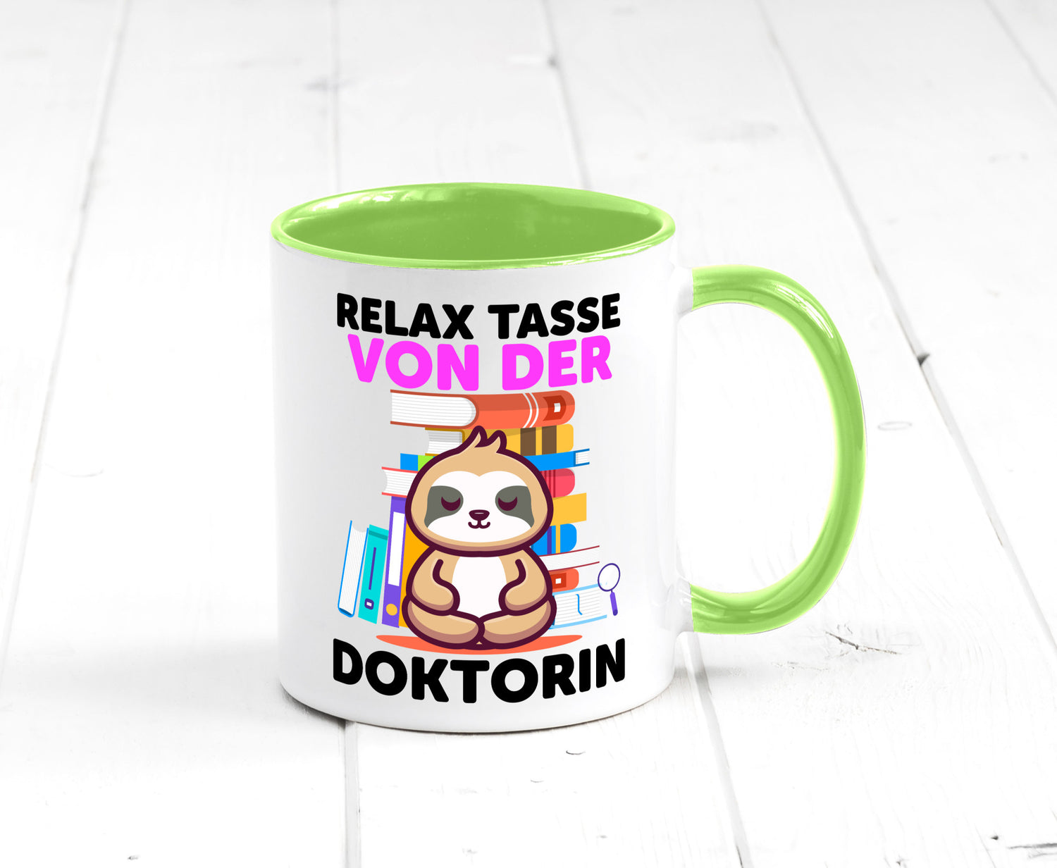 Relax Tasse: Doktorin | Doktorand Doktortitel lustig Humor Geschenkidee