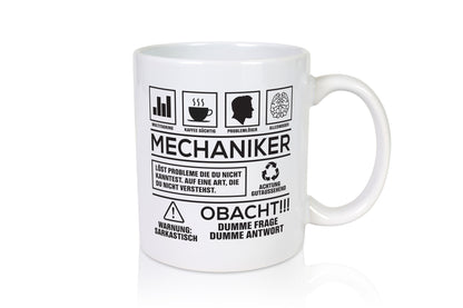 Achtung Probleme Mechaniker | KFZ Werkstatt lustiger Spruch Geschenk Humor