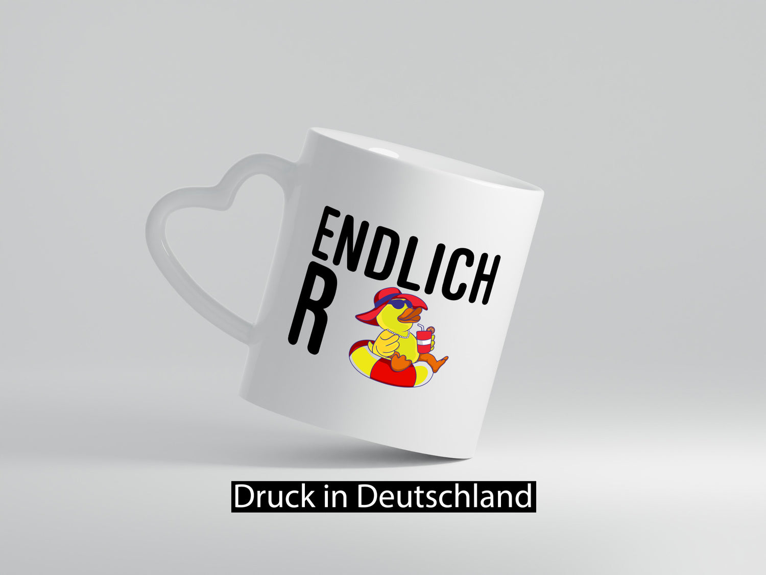 Entlich Rente | Rentner Ehepartner Ente lustiger Spruch Geschenk Ruhestand