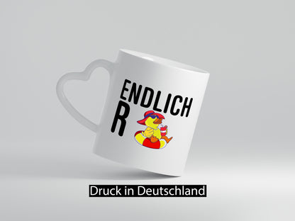 Entlich Rente | Rentner Ehepartner Ente lustiger Spruch Geschenk Ruhestand