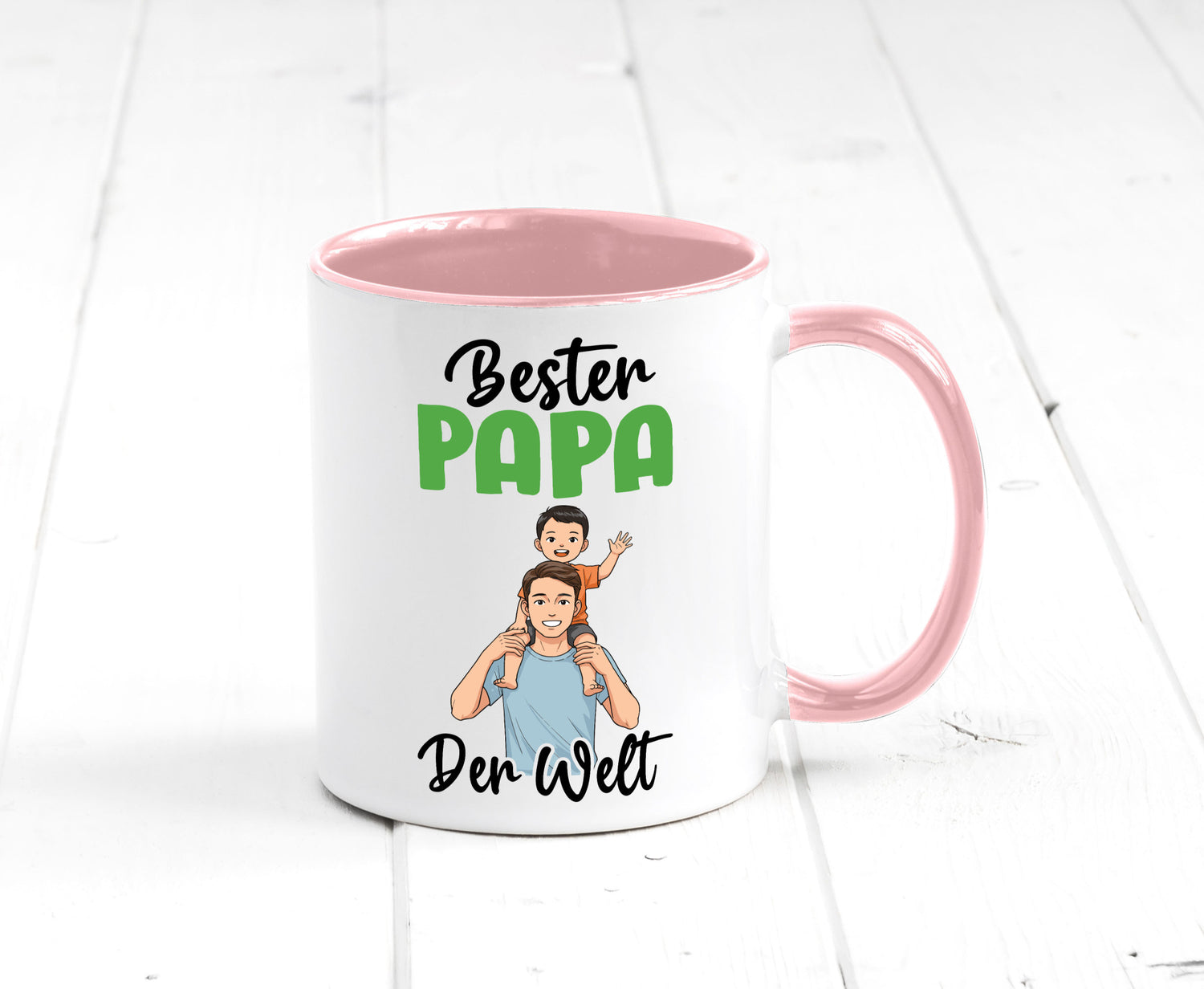 Bester Papa | Vatertag Daddy Familie lustiger Spruch Geschenk Geschenkidee Tasse