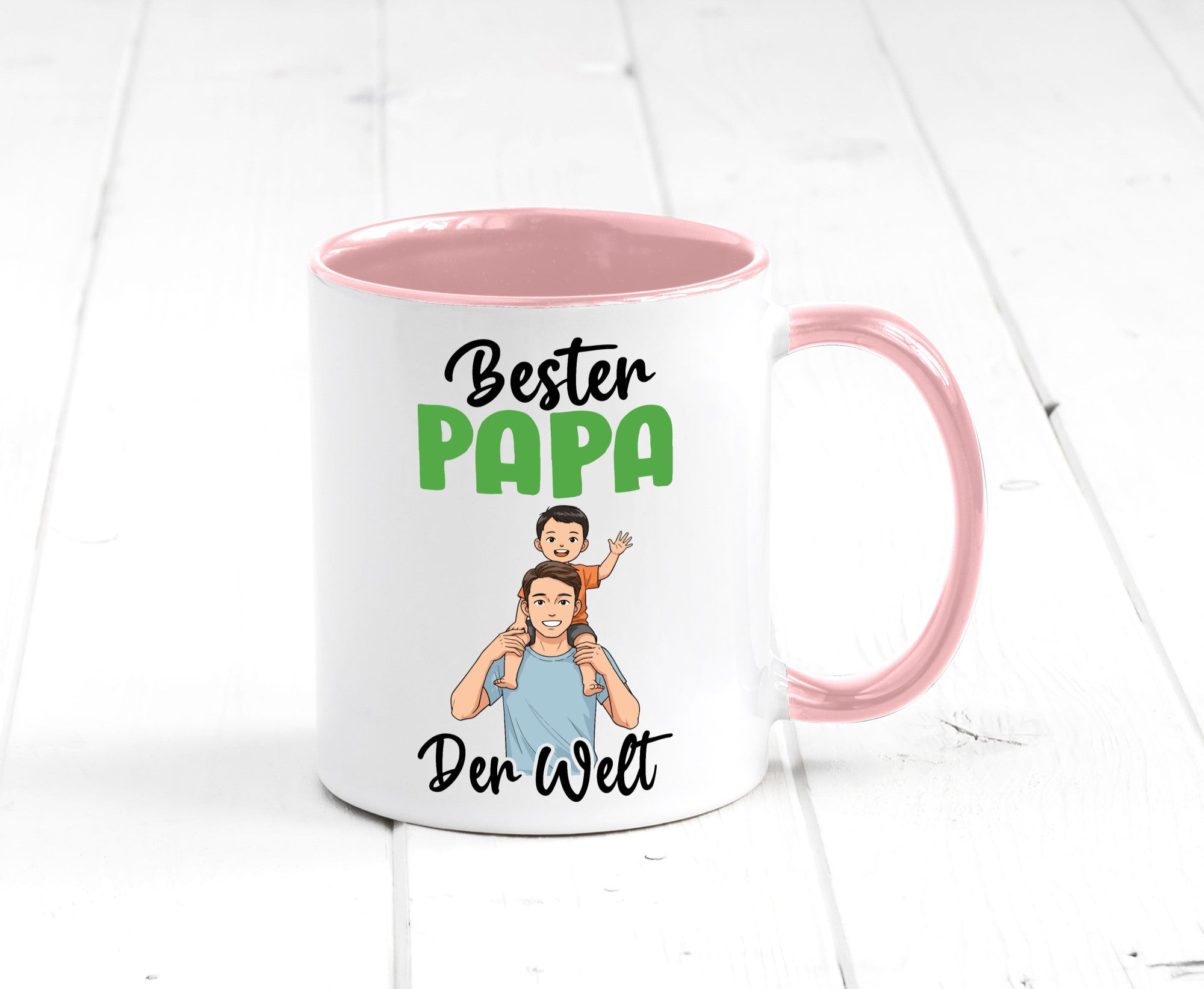 Bester Papa | Vatertag Daddy Familie lustiger Spruch Geschenk Geschenkidee Tasse