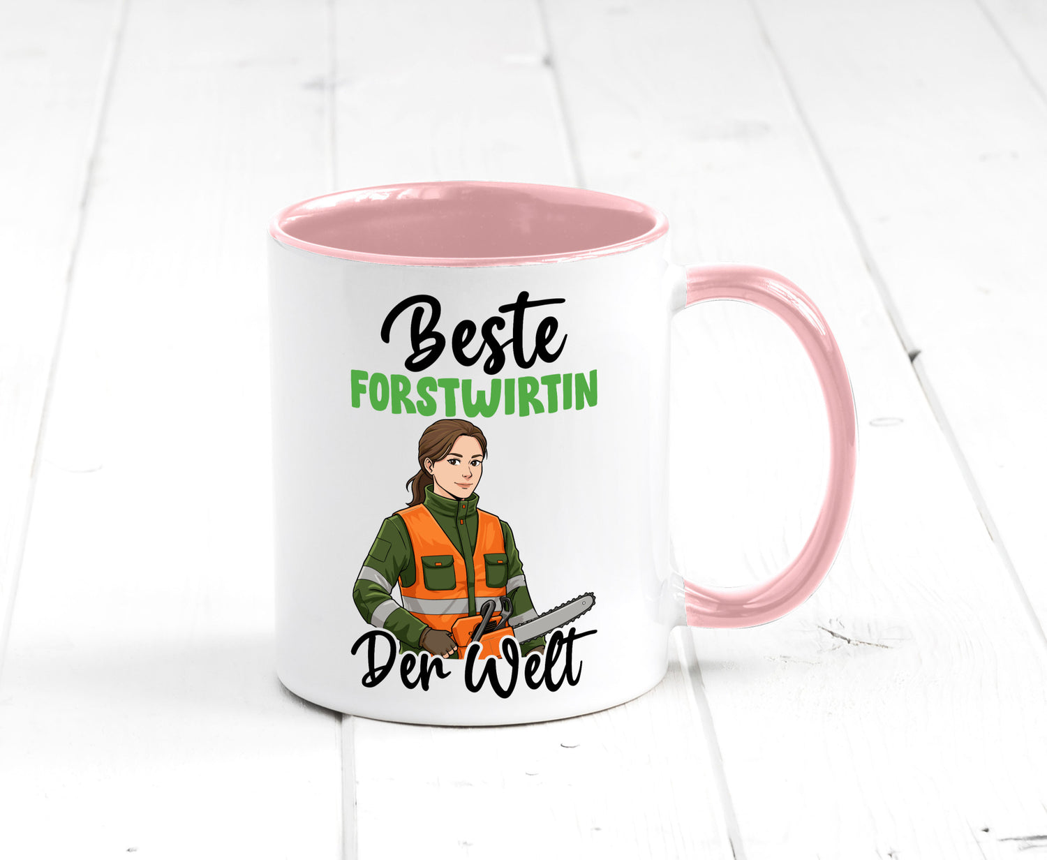 Beste Forstwirtin | Forst Wirtin v2 lustig Humor Geschenkidee Geschenk Tasse