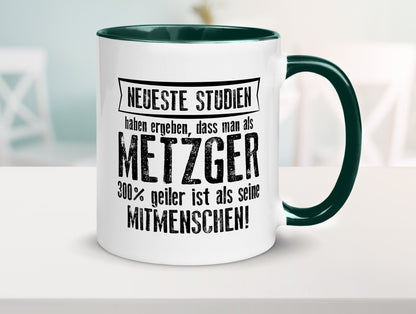 Neuste Studien: Metzger | Fleischer Metzgerei lustig Humor Geschenkidee