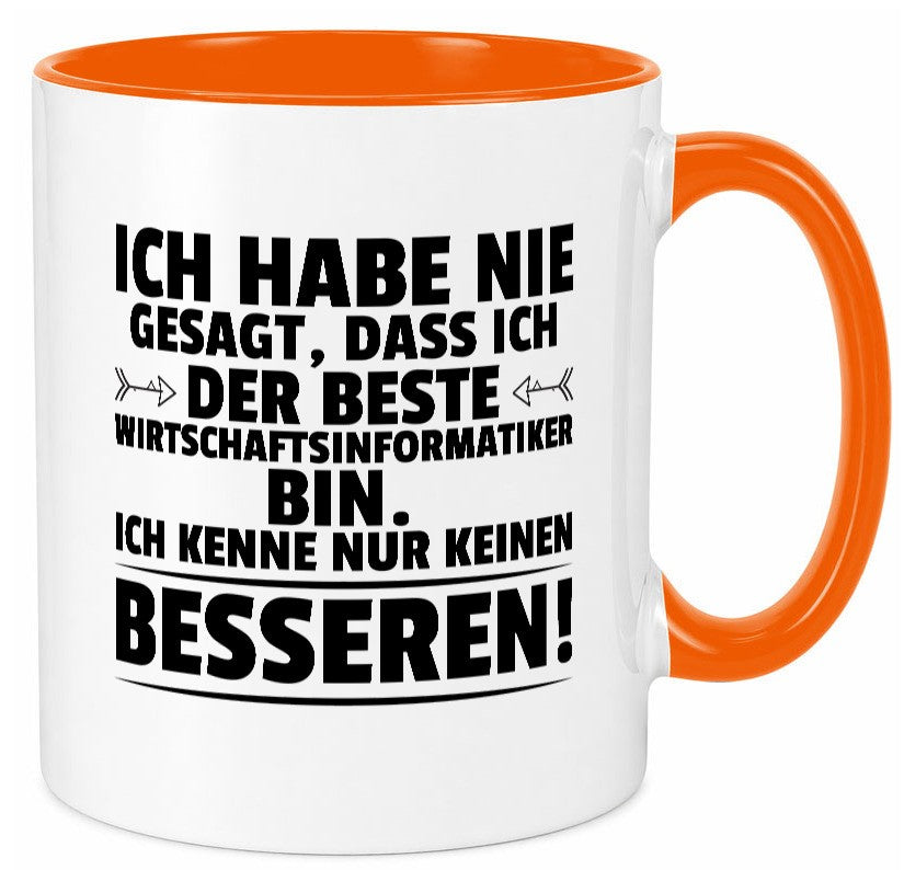 Der Beste Wirtschaftsinformatiker | Wirtschaft Informatik lustig Humor Tasse