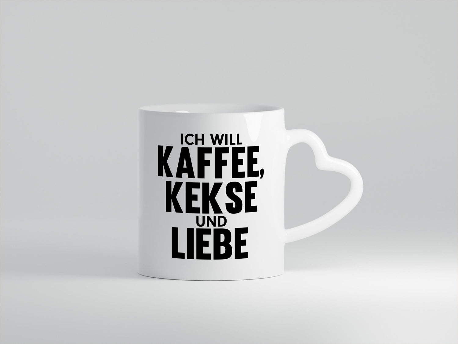 Ich will Kaffee, kekse und Liebe | Beziehung Kaffeetrinker Geschenk Humor