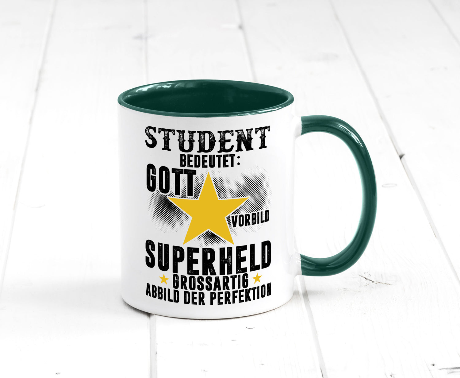 Bedeutung von Student | Universität Uni Studium Geschenkidee Humor Tasse