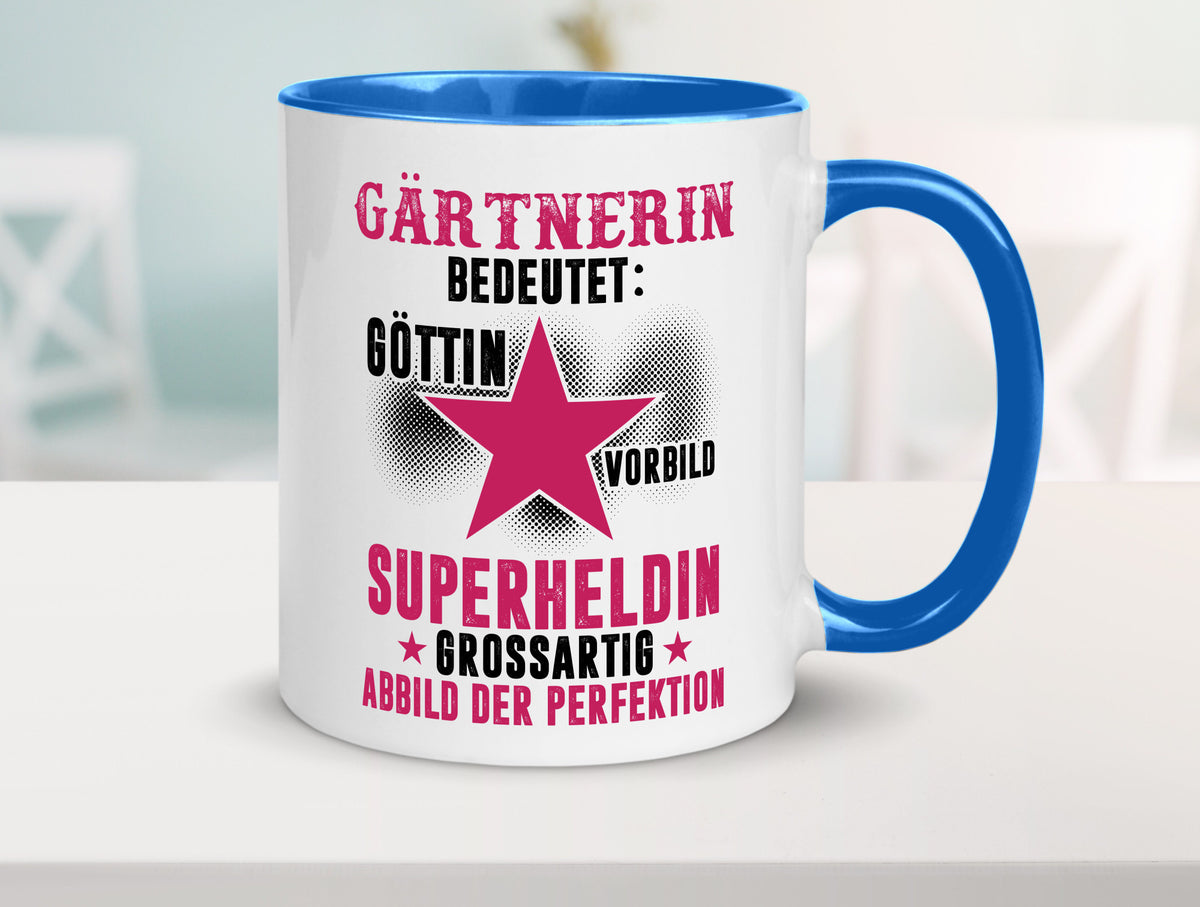 Bedeutung von Gärtnerin | Gartenbau lustiger Spruch Geschenk Humor Geschenkidee Tasse