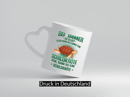 Sei eine Schildgröte | Tiere immer du Geschenk Tierliebhaber Humor lustiger