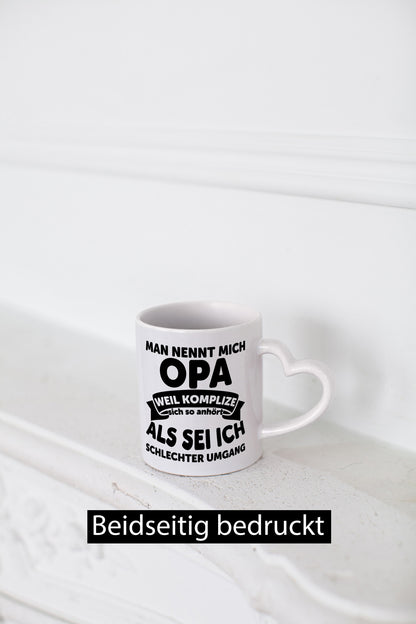 Nenn mich Opa, Komplize schlechter Umgang | Opa Witz Geschenk Familie