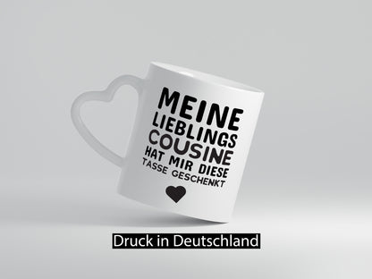 Lieblingscousine | Cousine Tasse Cousinen Humor Geschenkidee