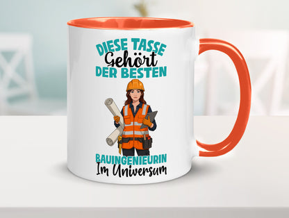 Im Universum: Bauingenieurin | Ingenieurin lustiger Spruch Geschenk Humor
