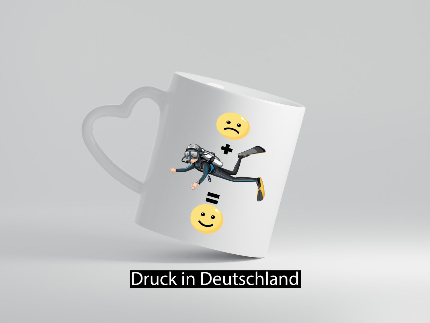 Taucher | Trauriger Tauchen ist mein Hobby Geschenkidee Humor Tasse