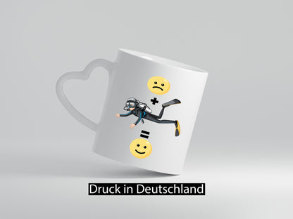 Taucher | Trauriger Tauchen ist mein Hobby Geschenkidee Humor Tasse