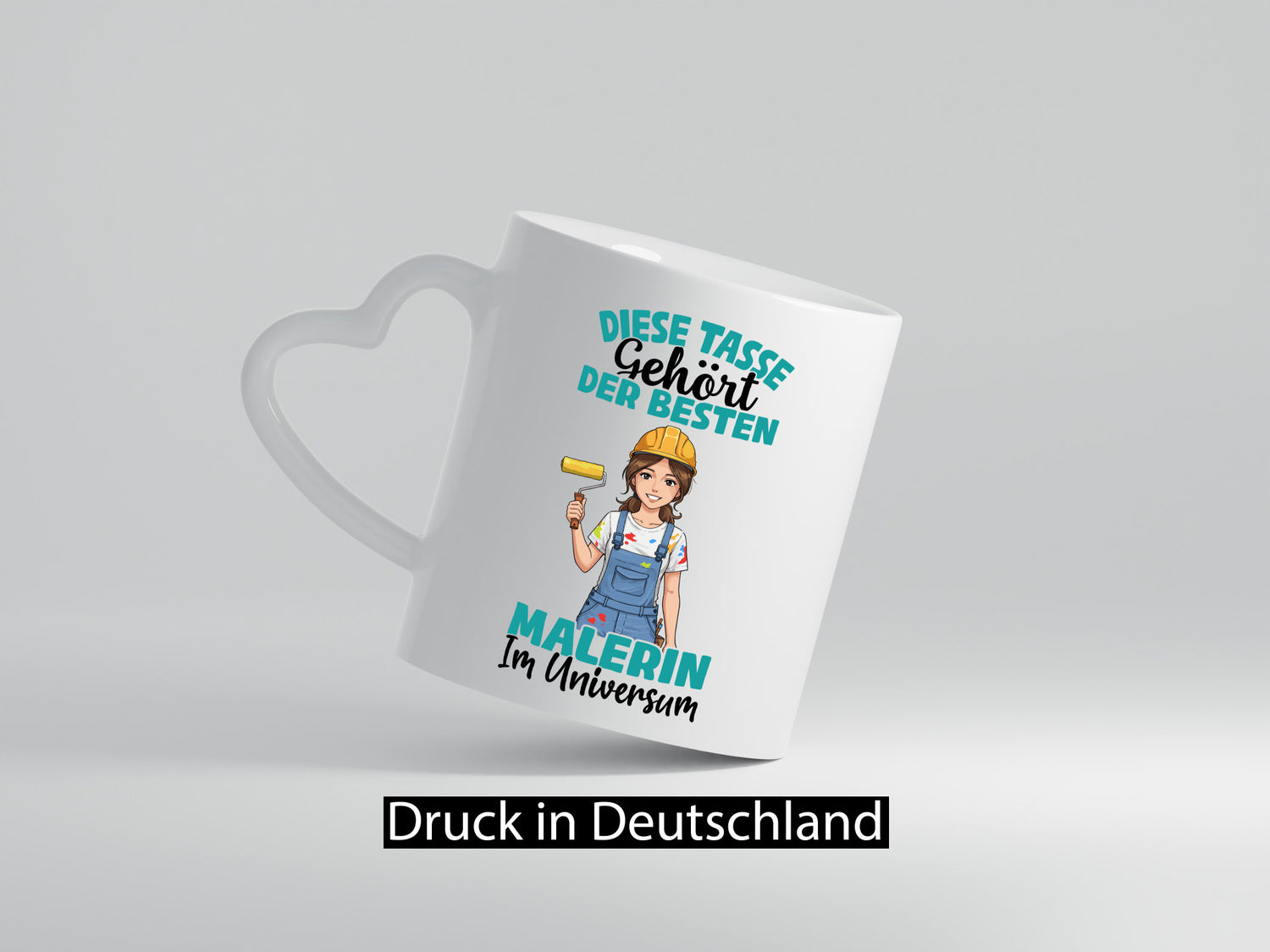 Im Universum: Malerin | Malerinnen Geschenkidee Humor Tasse