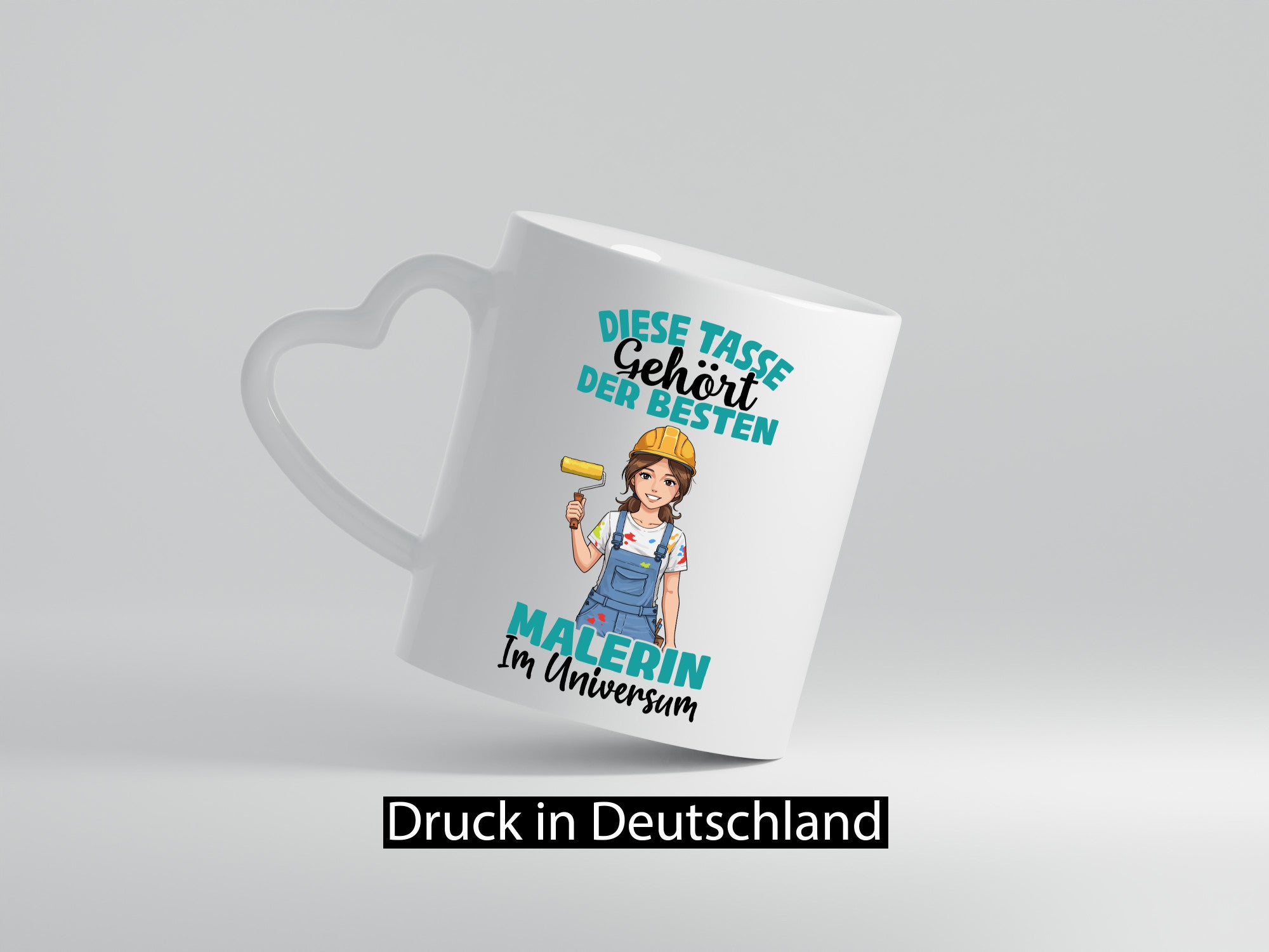 Im Universum: Malerin | Malerinnen Geschenkidee Humor Tasse