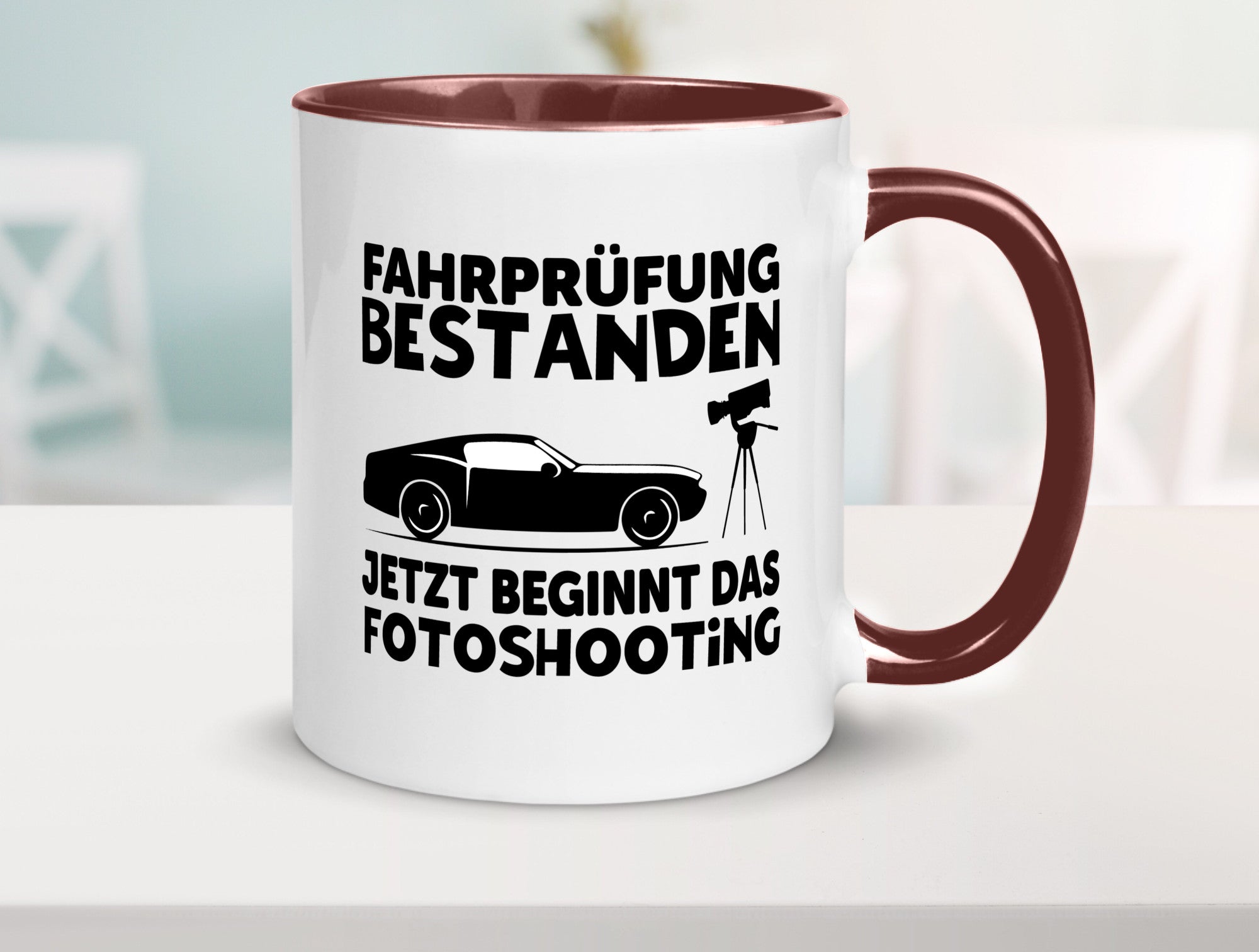 Fahrprüfung bestanden | Autofahren Führerschein Geschenk Humor Geschenkidee