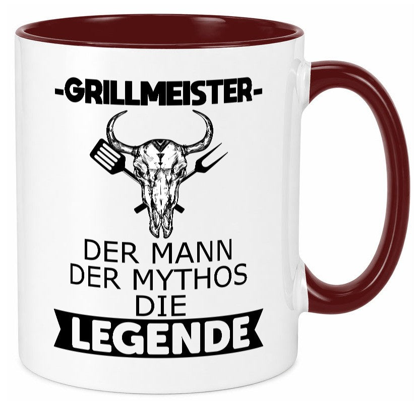Grillmeister | Der Mann Mythos Die Legende Geschenkidee Humor Tasse