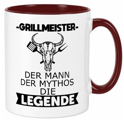 Grillmeister | Der Mann Mythos Die Legende Geschenkidee Humor Tasse