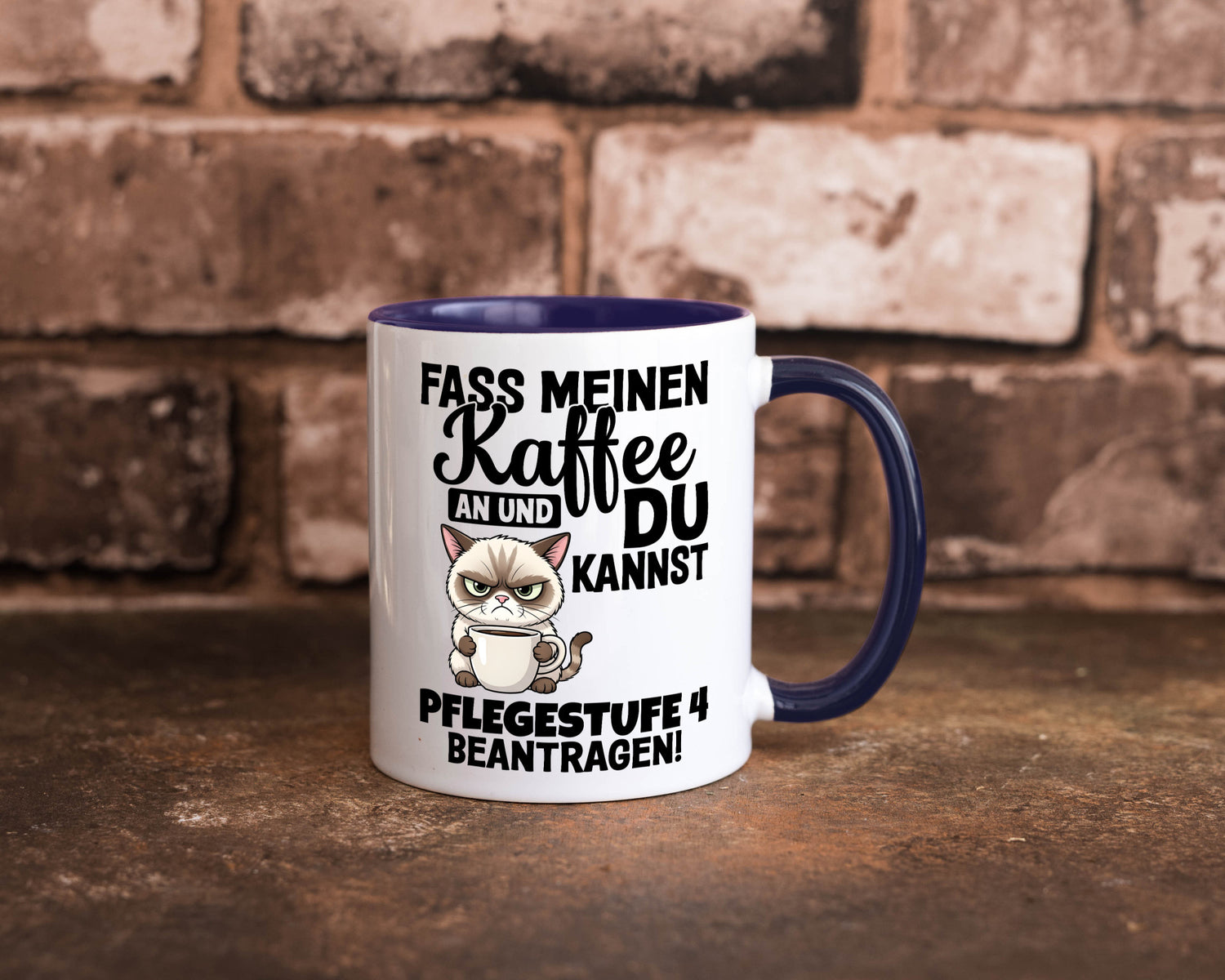 Fass meinen Kaffee an | Pflegestufe 4 Krankenschwester v3 Geschenkidee Humor