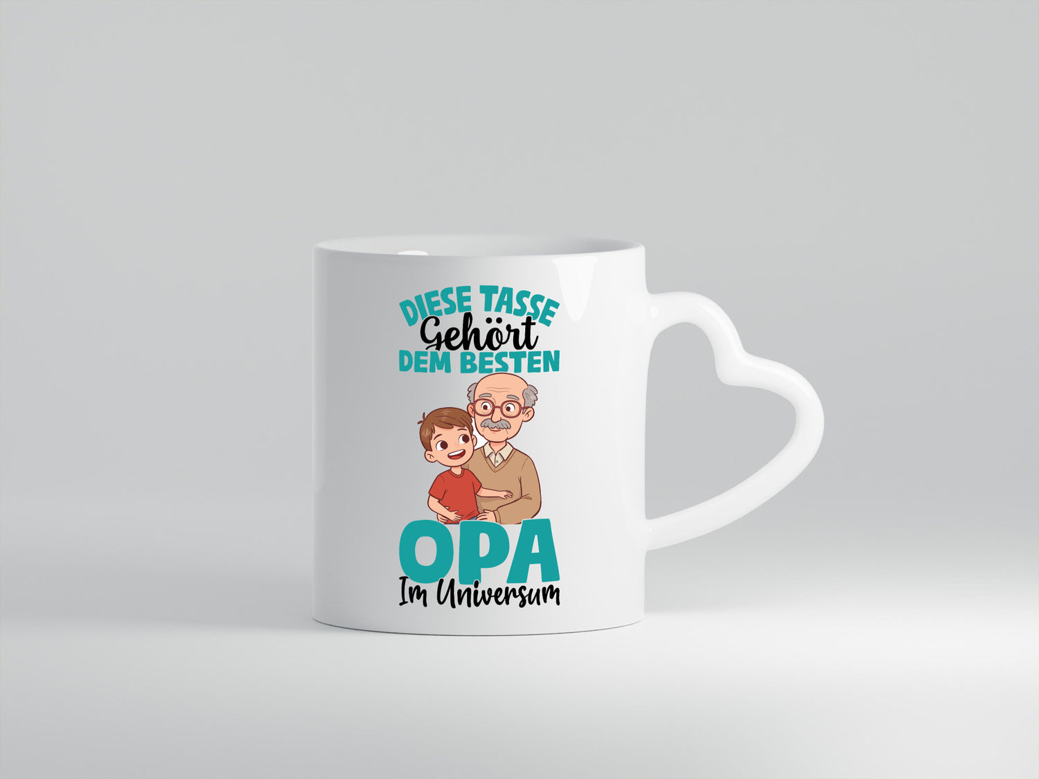 Im Universum: Opa | Großvater Enkel Familie Geschenk Geschenkidee lustiger