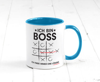 Lösung finden: Boss | Führungskraft Vorgesetzter v2 lustig Humor Geschenkidee