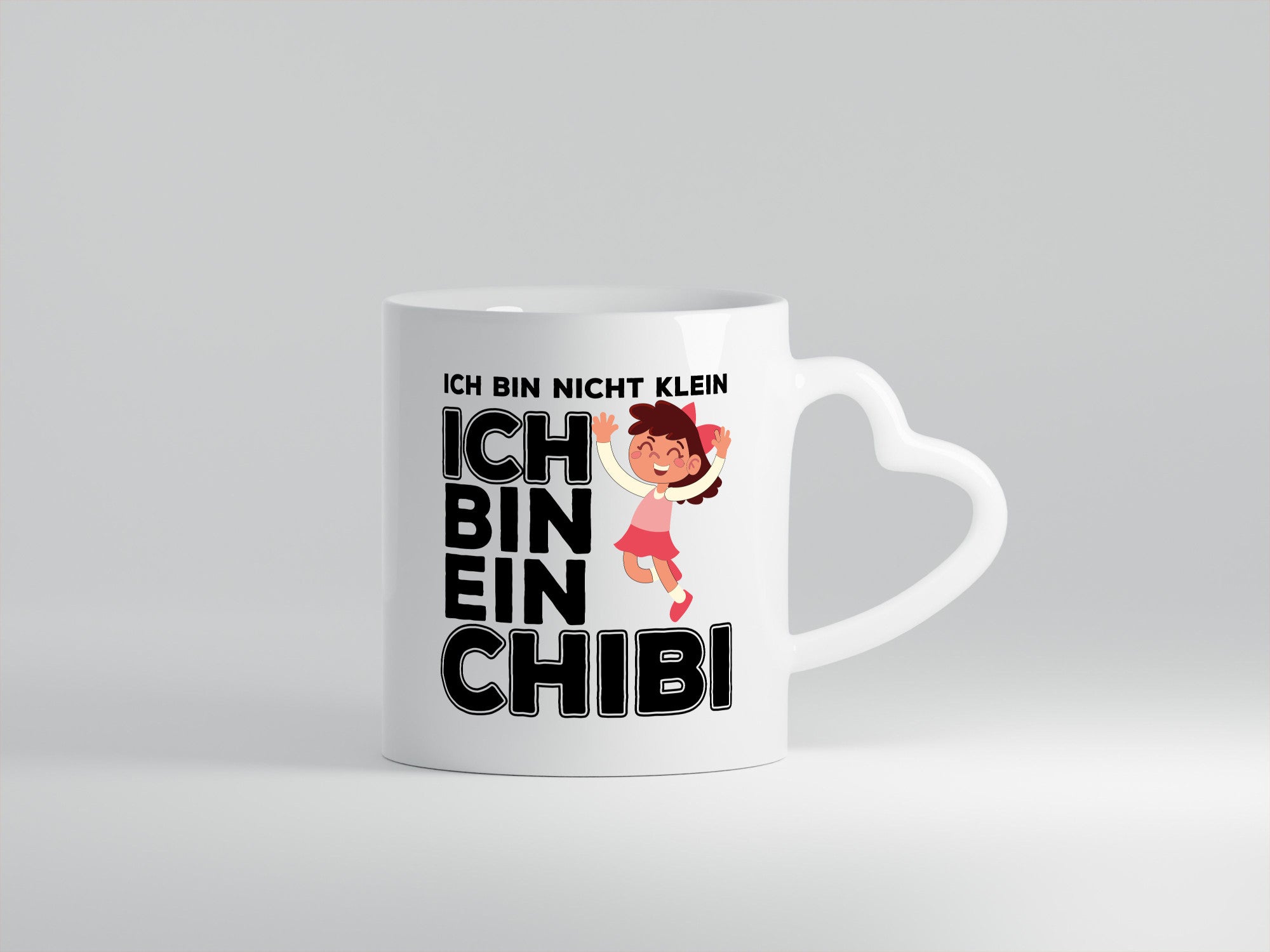 Ich bin ein Chibi | Anime Tasse Süßer Comic Mädchen lustiger Spruch Geschenk