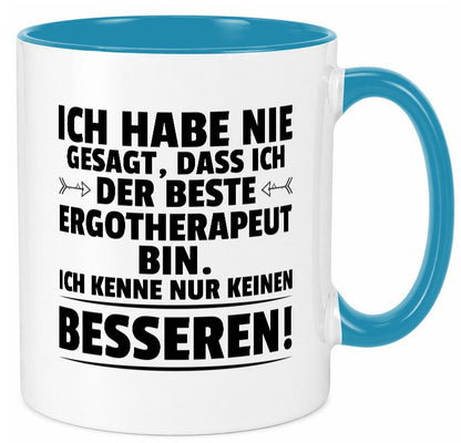Der Beste Ergotherapeut | Ergotherapie Geschenkidee Humor Tasse