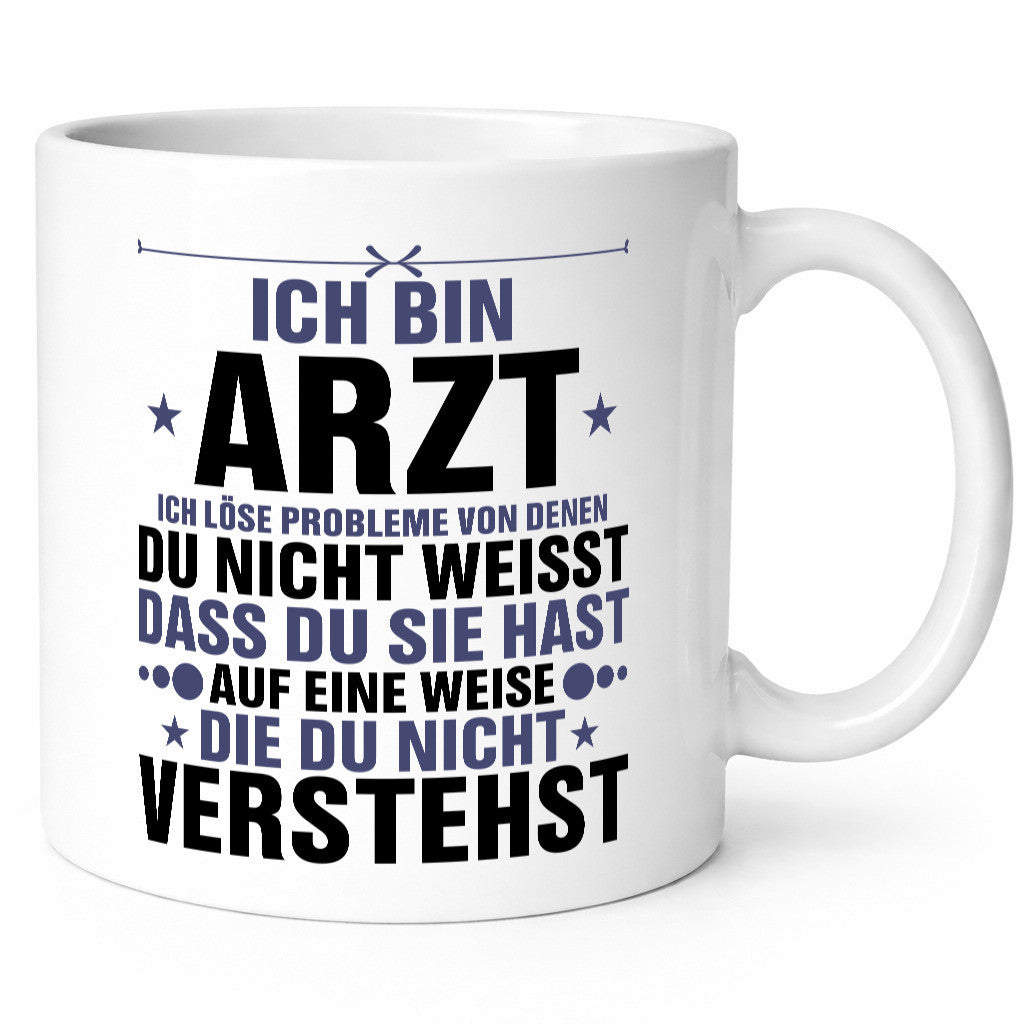 Löse Probleme: Arzt | Medizin Doktor Facharzt lustig Humor Geschenkidee