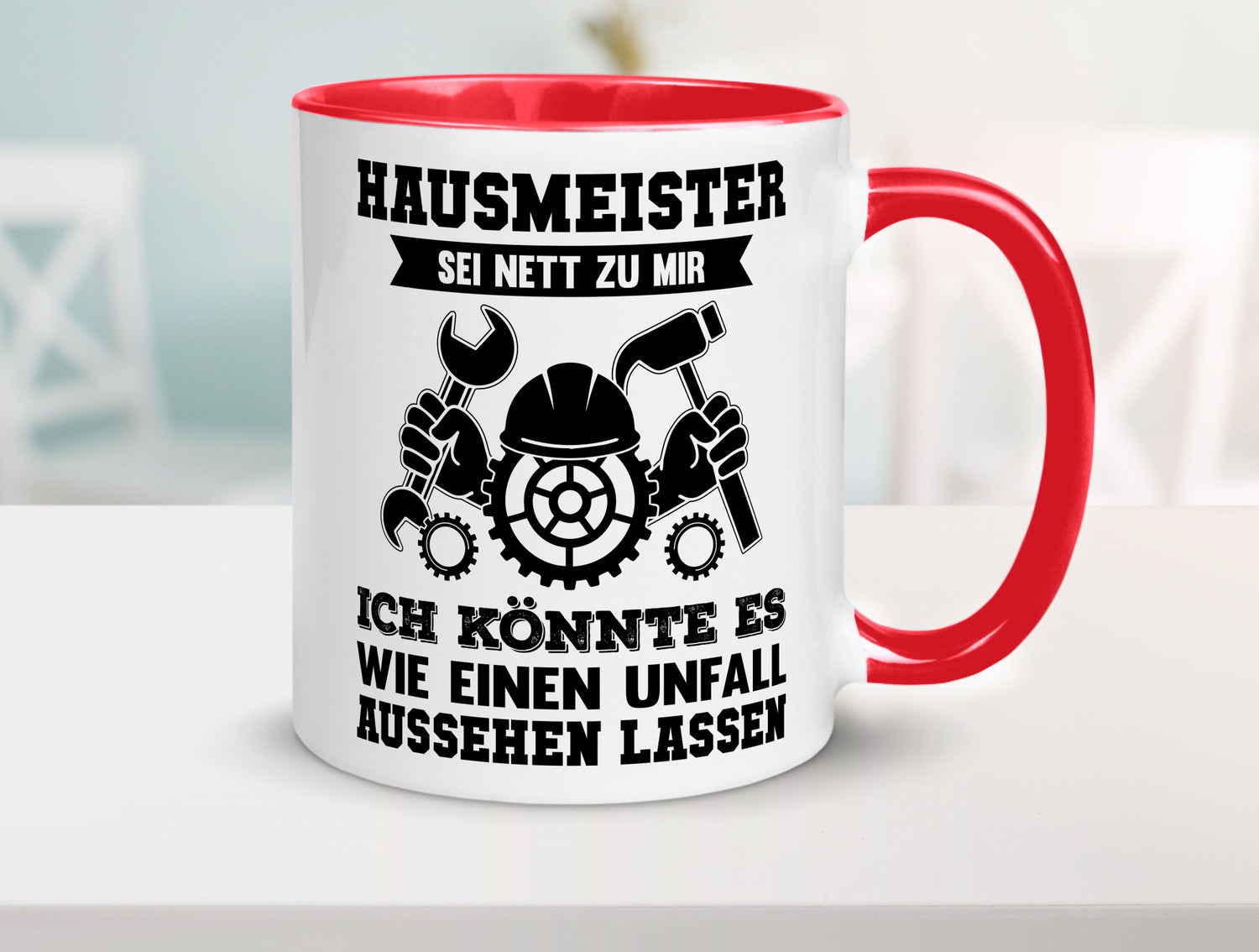 Hausmeister | Es könnte wie ein Unfall aussehen lustig Humor Geschenkidee