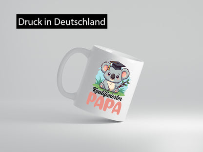 Koalifizierter Papa | Vatertag Daddy Familie Geschenkidee Humor Tasse