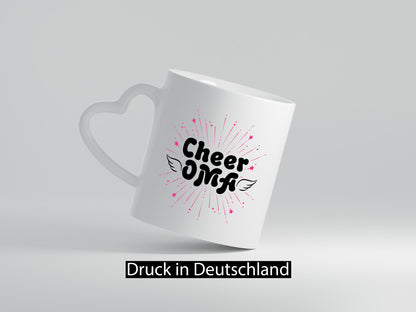 Cheer Oma | Beste Großmutter Geschenkidee Familie Humor Tasse