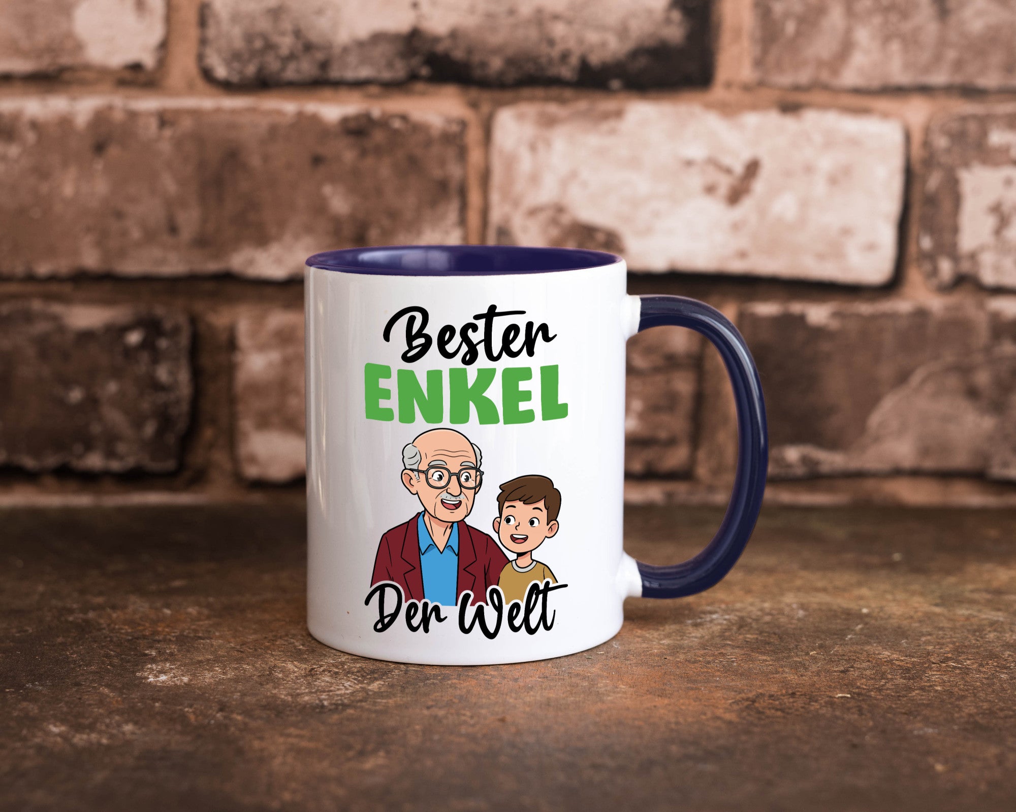 Bester Enkel | Großmutter Großvater Oma Opa lustiger Spruch Geschenk Familie