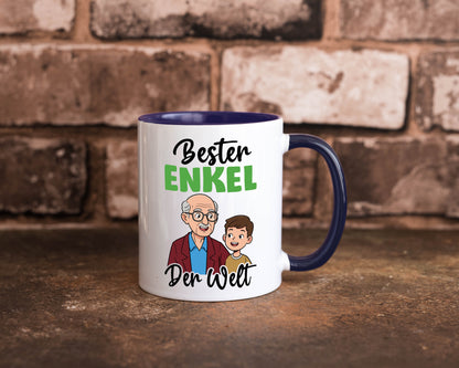 Bester Enkel | Großmutter Großvater Oma Opa lustiger Spruch Geschenk Familie