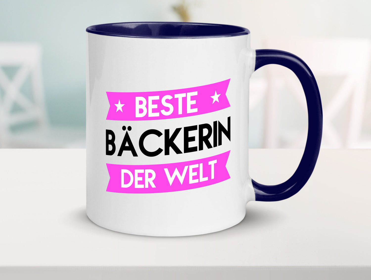 Beste Bäckerin | Bäckerei Frauen Backen lustig Humor Geschenkidee Geschenk Tasse
