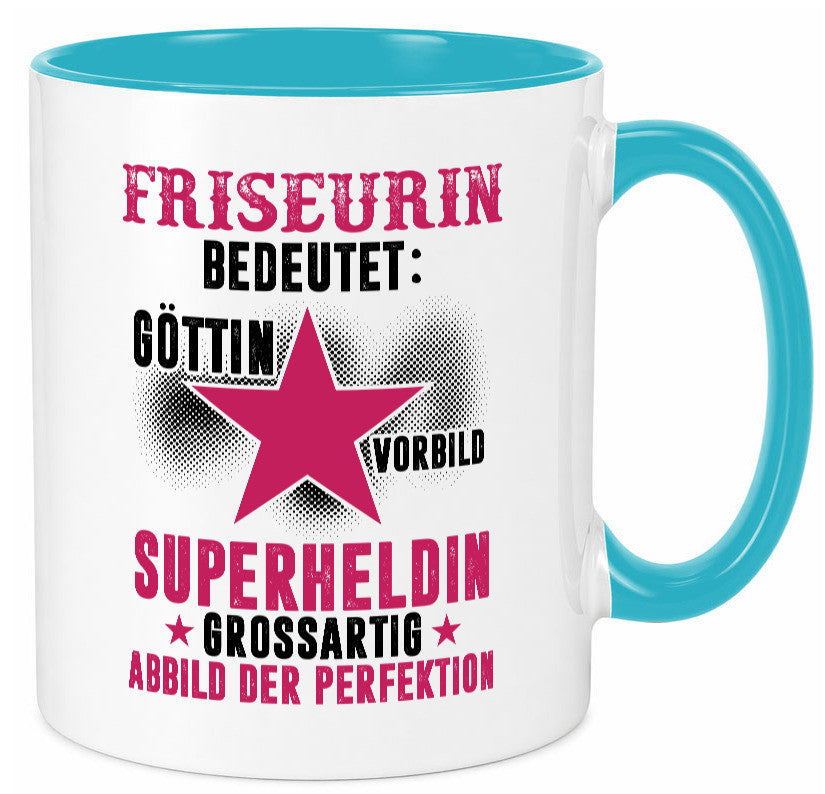 Bedeutung von Friseurin | Friseuse Frisörin lustiger Spruch Geschenk Humor