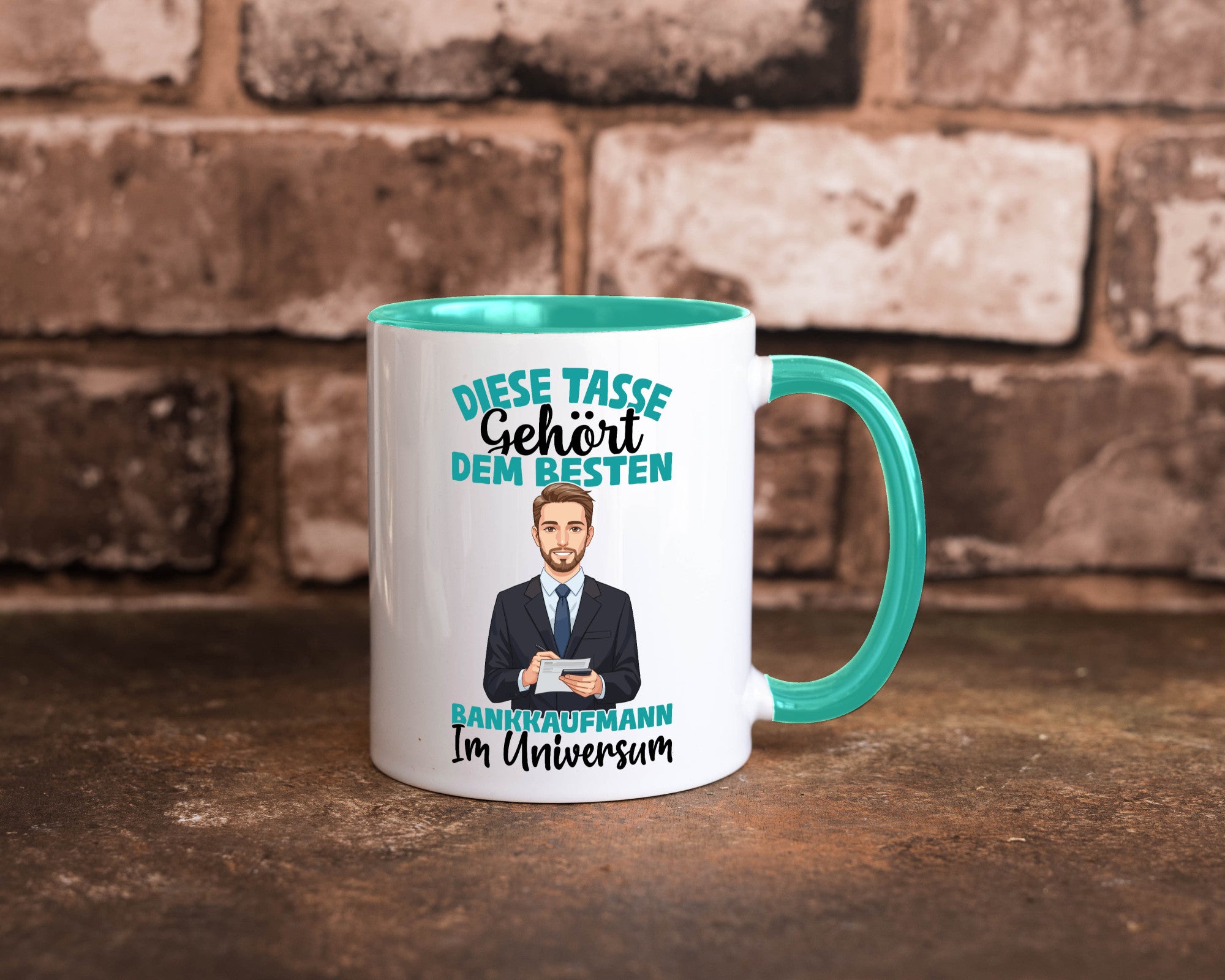 Im Universum: Bankkaufmann | Kaufmann Bank Kaufleute Geschenkidee Humor Tasse